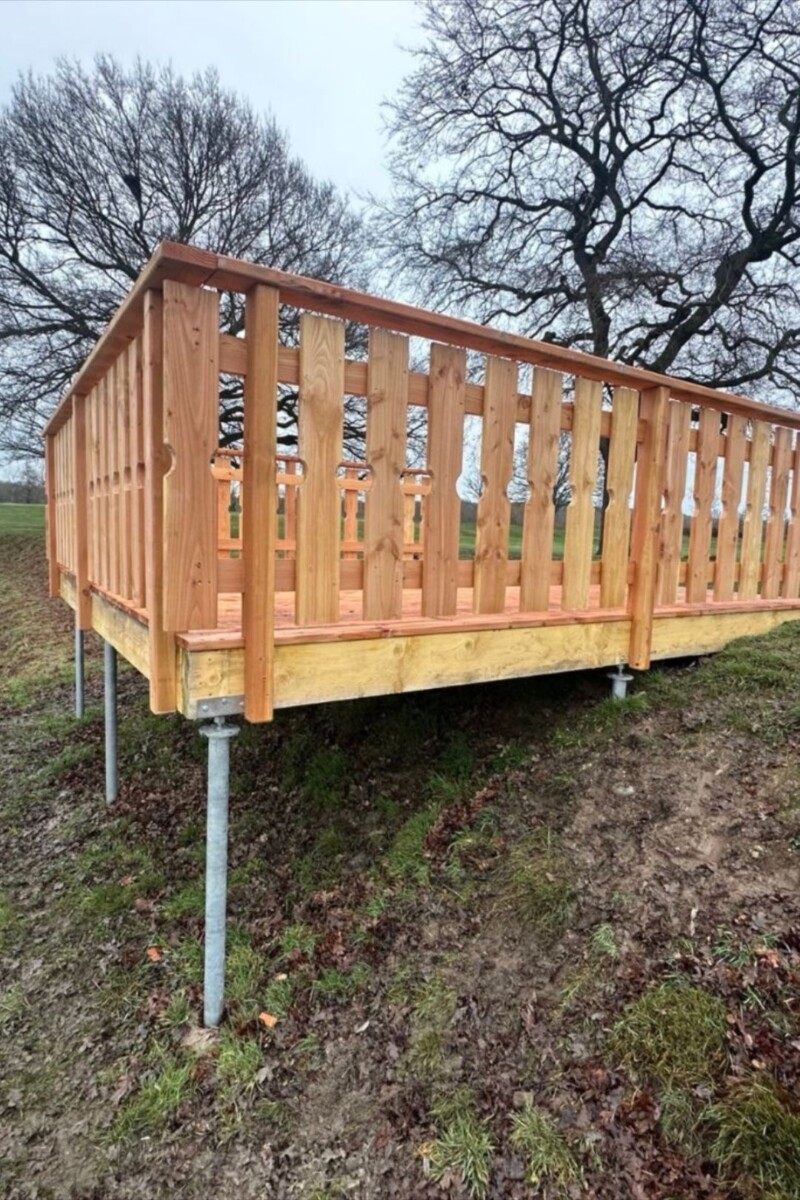 installation de fondations sur pieux