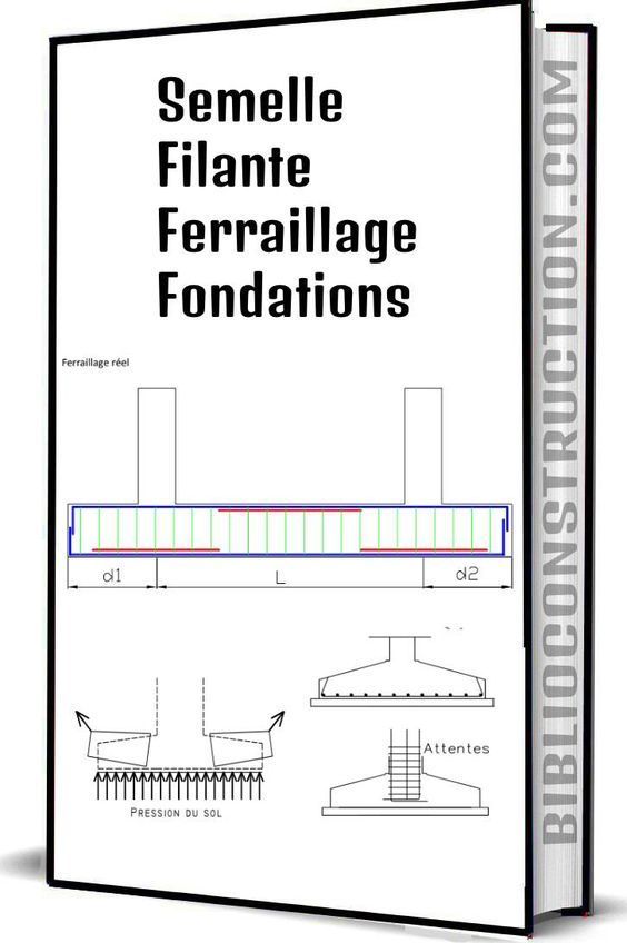 Installation semelle ferraillage