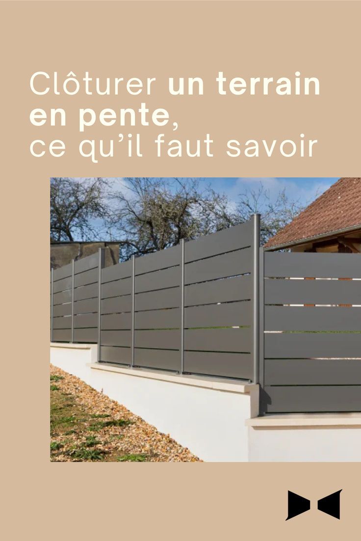 Comparatif prix clôture béton