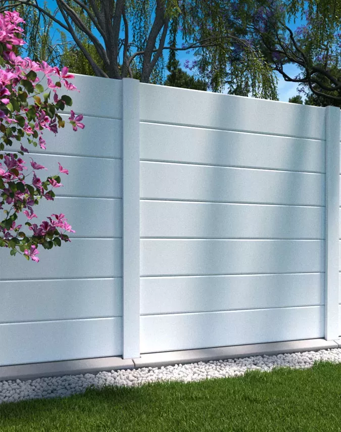 Clôture béton pour jardin