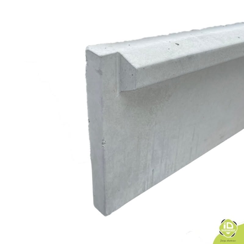 Dimensions clôture béton 2m