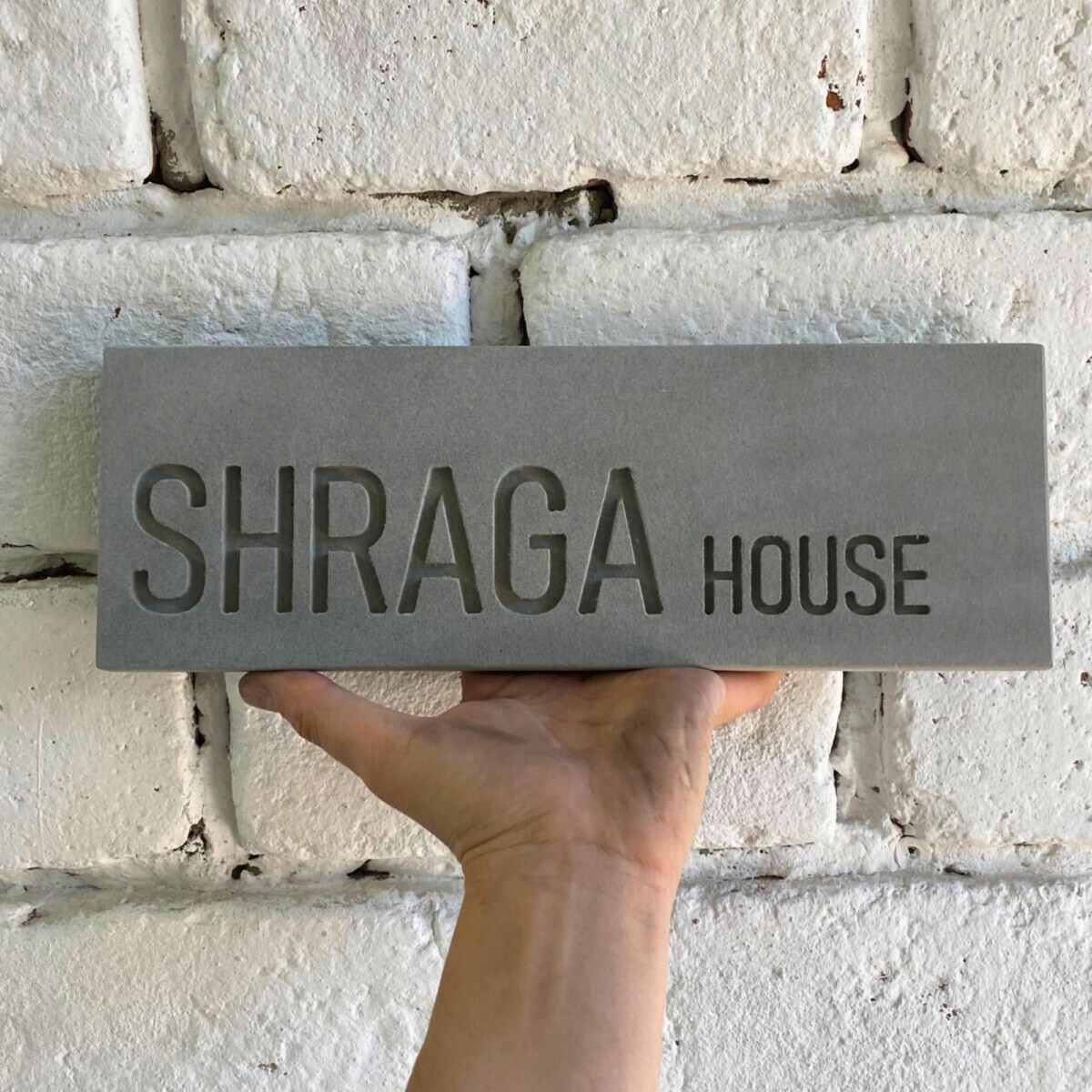 Design unique plaque béton