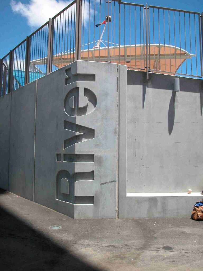 Design unique plaque béton