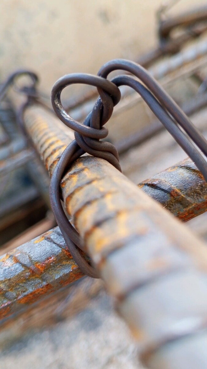 Matériaux ferraille à béton