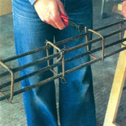 Matériaux ferraille à béton