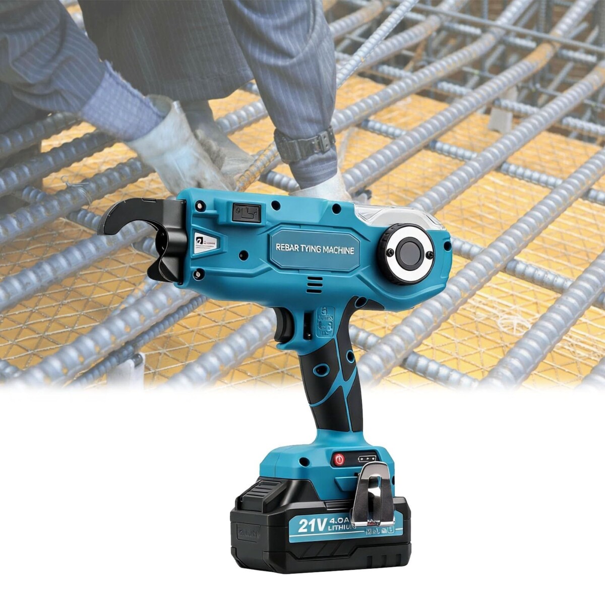 Outil ligatureuse fer chantier