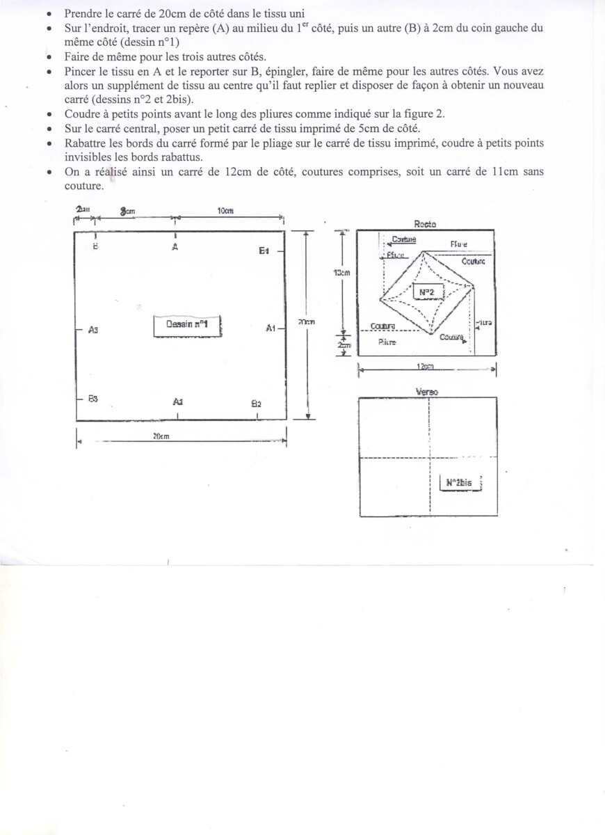 Applications chainage carré 8x8