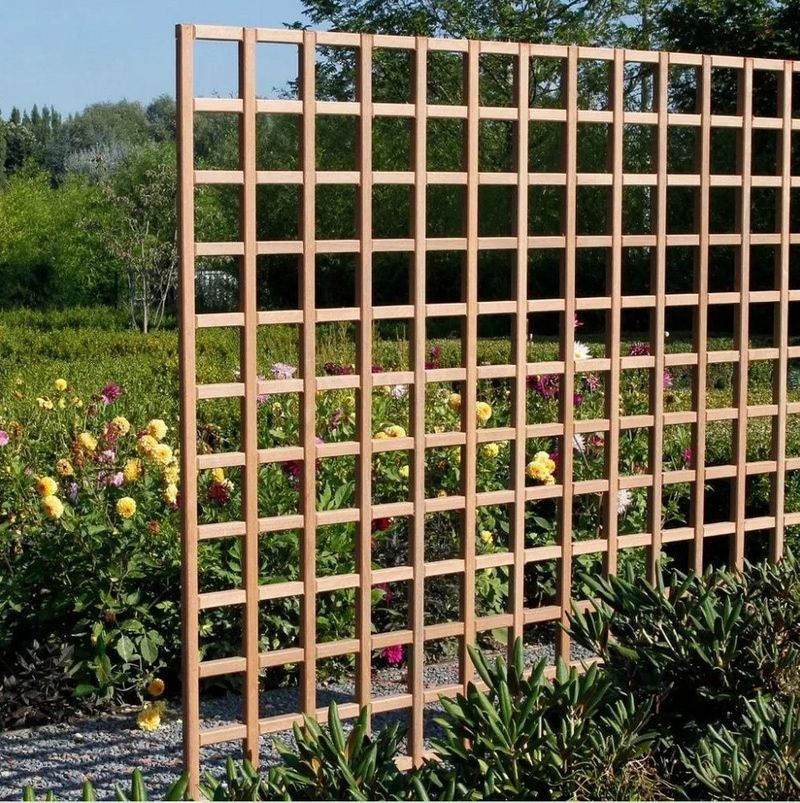 Treillis en bois alternatives