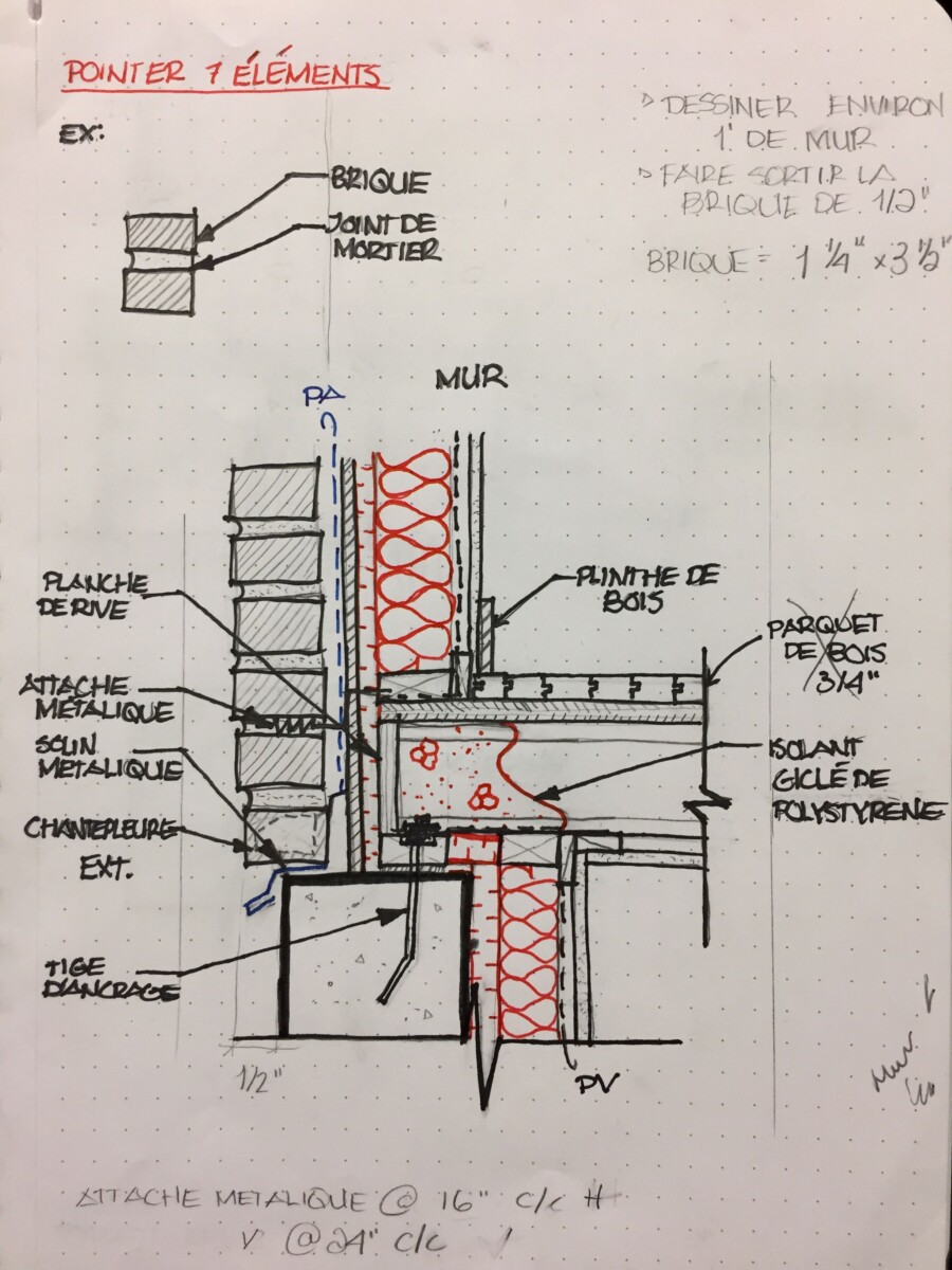 Armature semelle filante béton